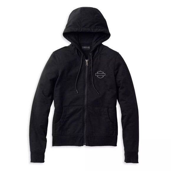 Harley-Davidson Women’s Potomac 3-in-1 Genuine Leather Riding Jacket, Size M - Picture 5 of 16